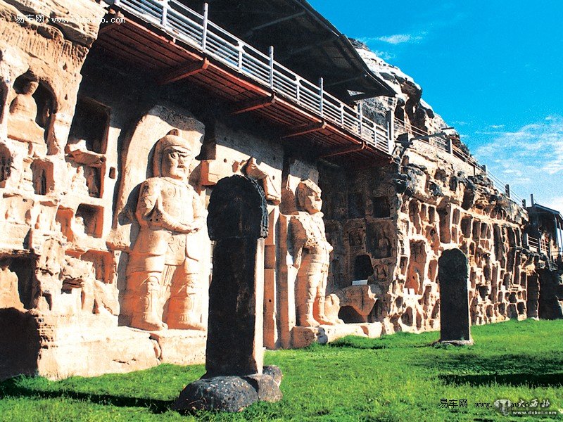 庆阳北石窟寺风光