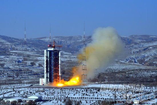 资料图：2012年1月9日，资源三号卫星成功发射，完成了中国航天今年首次任务
