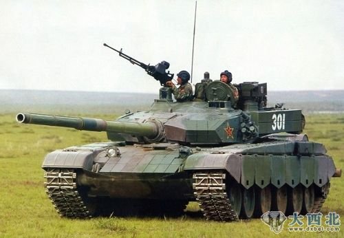 资料图：中国99式主战坦克