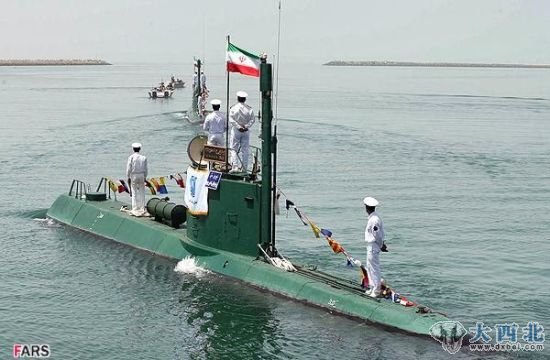 资料图：伊朗“卡迪尔”级柴电潜艇