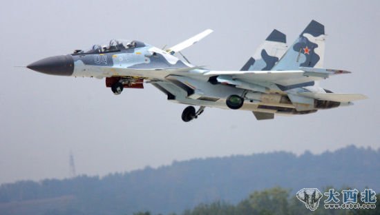 苏-30SM战斗机是苏-30MKI战斗机（如图）的派生型