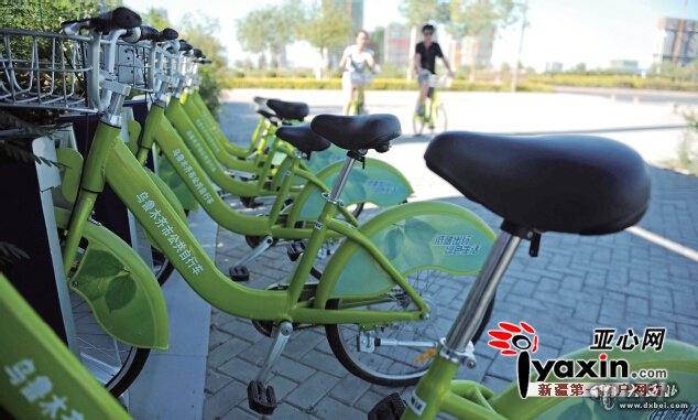 乌鲁木齐开发区（头屯河区）30个便民自行车点运行